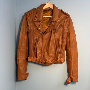 Capulet Women's Rust Leather Jacket